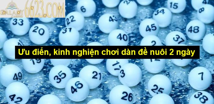 Dàn đề nuôi 2 ngày- Ưu điển, kinh nghiện chơi dàn đề nuôi 2 ngày