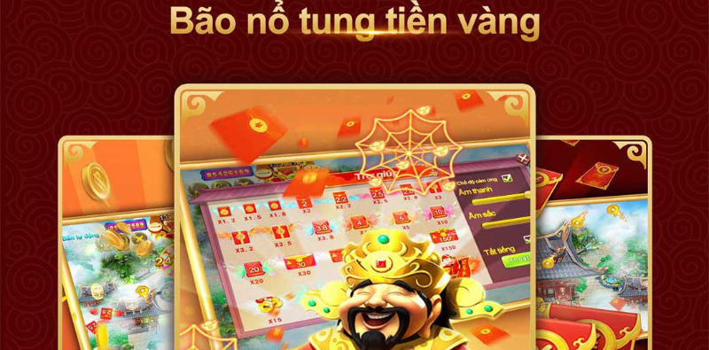 Giao diện sảnh game bắn cá Hồng Bao 123B Casino vô cùng đặc sắc